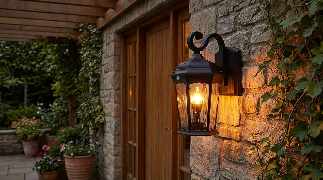 Euri Lighting Flickering LED Flame Lantern
