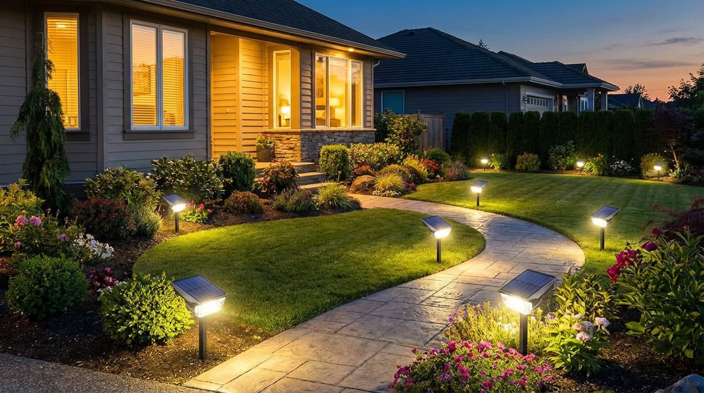 Lerekam Solar Landscape Spotlights